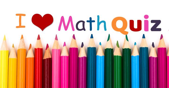 Banner for Math Quiz That Poses a Challenge.