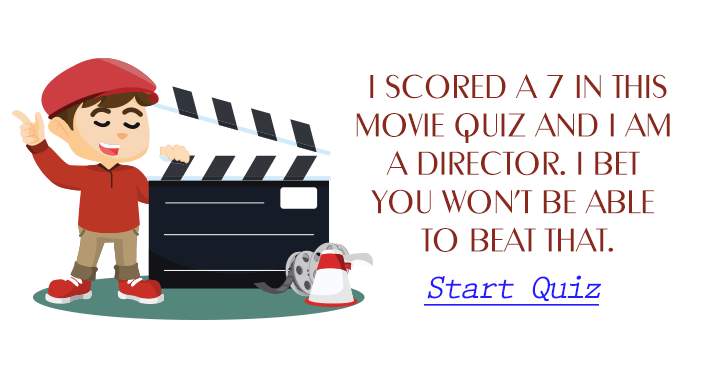 Banner for Are you able to surpass the score of this renowned director?