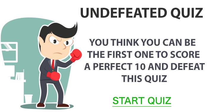 Banner for Quiz without any defeats.