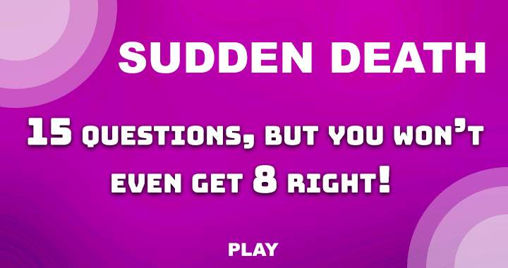 Banner for 'Quiz of Immediate Demise'