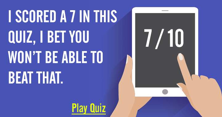 Banner for Could you outdo my score?