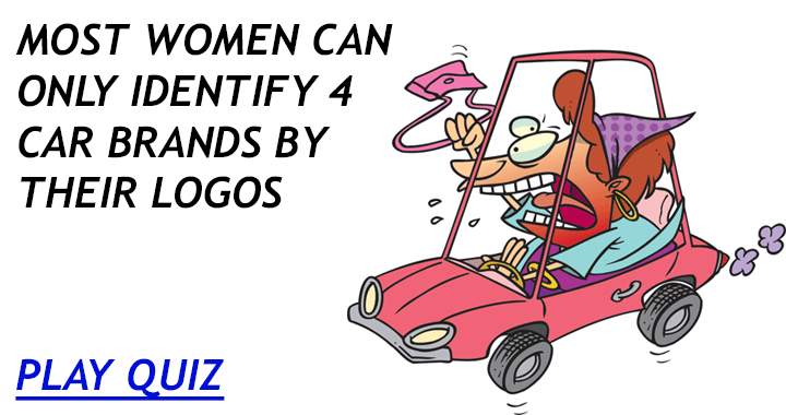 Banner for Quiz on car brands targeting women.