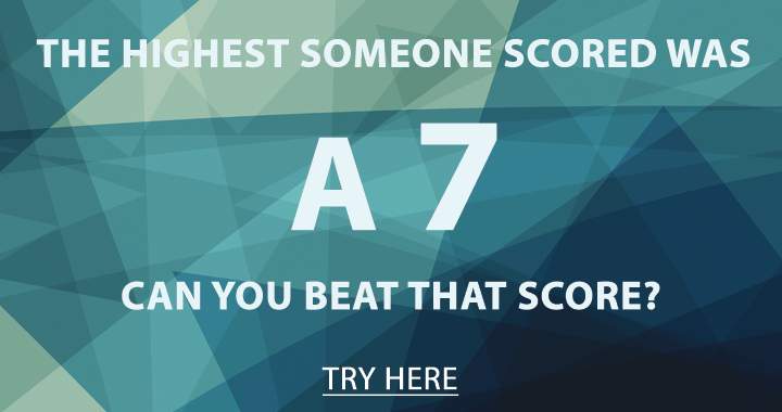 Share if you achieve a score of 7 or higher.