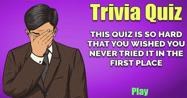 Banner for Challenging Trivia Quiz