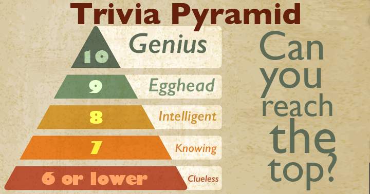 Is it possible to conquer the summit of this Pyramid in this general knowledge trivia?