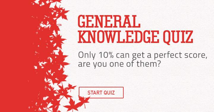 Discover if you are part of the 10% by taking this quiz!