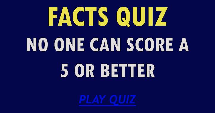 Quiz on General Knowledge.