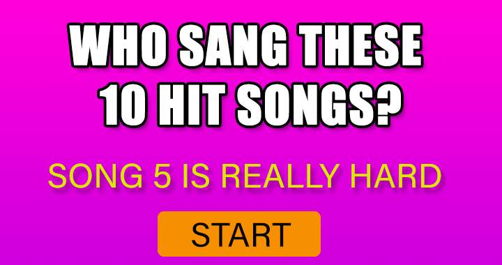 Banner for Who performed the song?