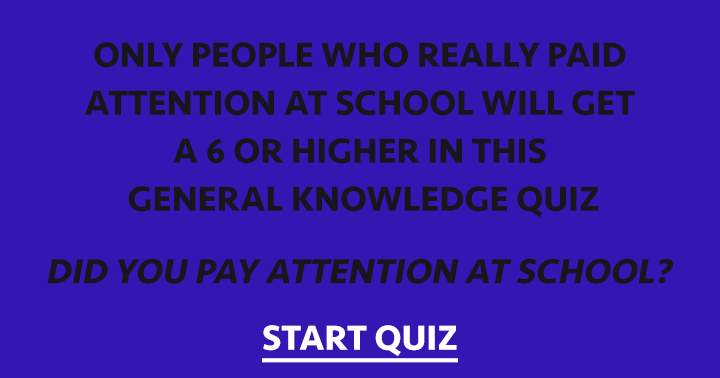 Banner for Have you been attentive in school?