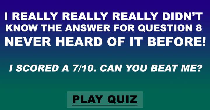 Banner for Can you exceed my score of 7 out of 10?