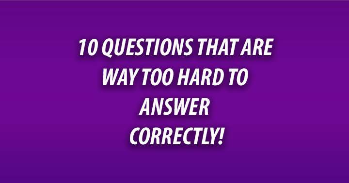 Banner for Questions that are excessively