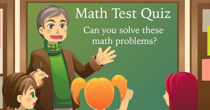 Banner for Are you able to solve these math problems?