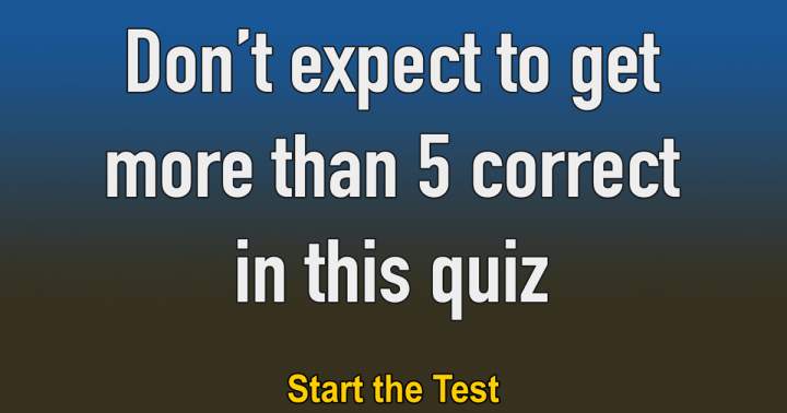 Banner for A set of 10 questions testing general knowledge.