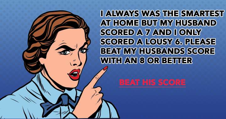 Banner for Is it possible for you to obtain a score of 8 or higher?