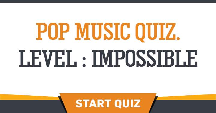 Banner for Quiz Impossible: The Ultimate Pop Music Challenge!