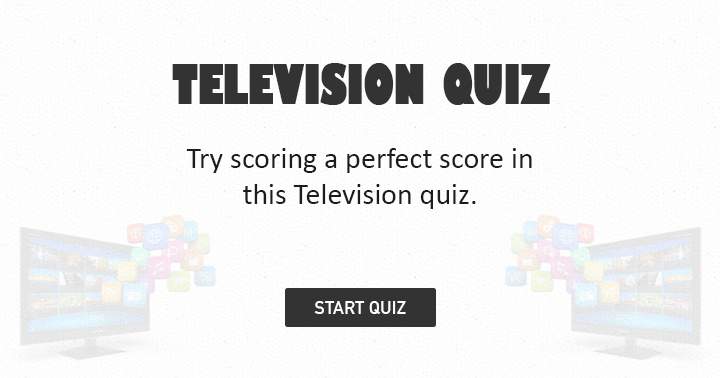 Quiz on television.