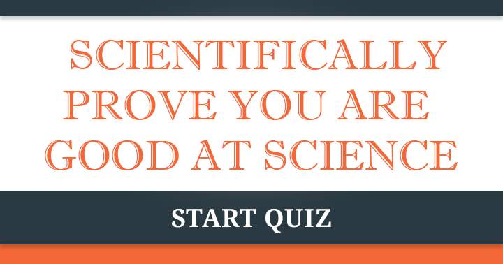 Banner for Do you excel in Science? Let me know!