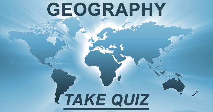 Banner for 'Quiz on Geography'
