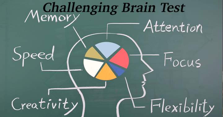 A test that challenges the brain!