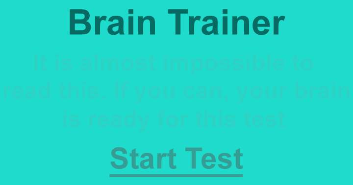 Banner for Provide an alternative sentence for 'Brain Test'.