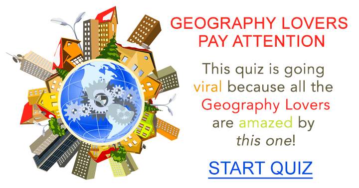 Banner for 'Quiz on Geography'
