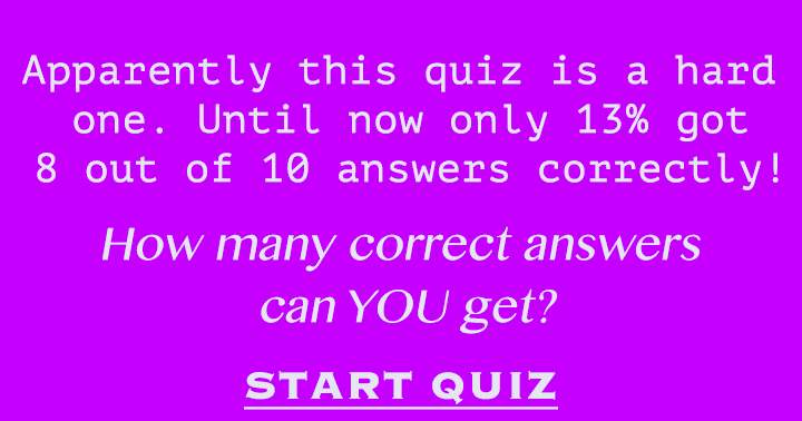 Banner for Trivia in general.