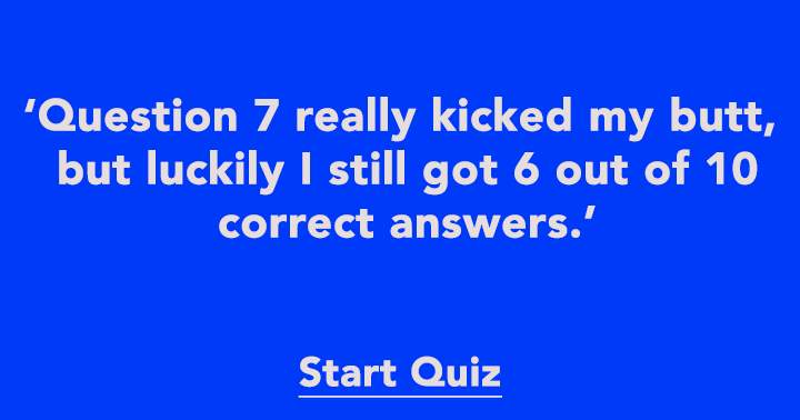 Banner for An assortment of general knowledge questions.