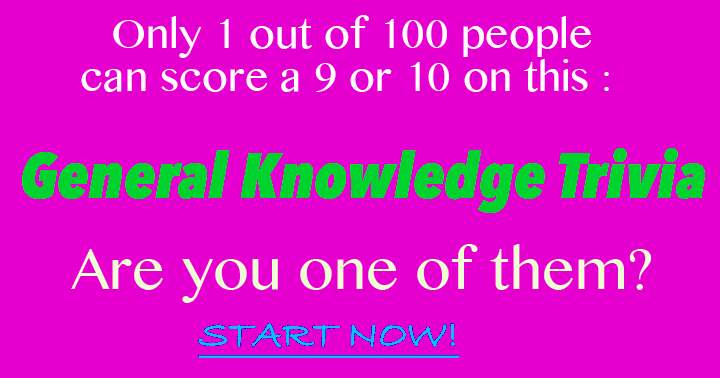 Banner for Alternative wording: Trivia on General Knowledge.
