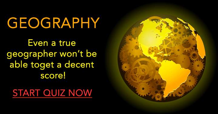 Banner for Quiz on geography.
