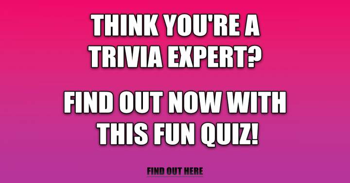 Banner for Quiz with a Mix of Trivia