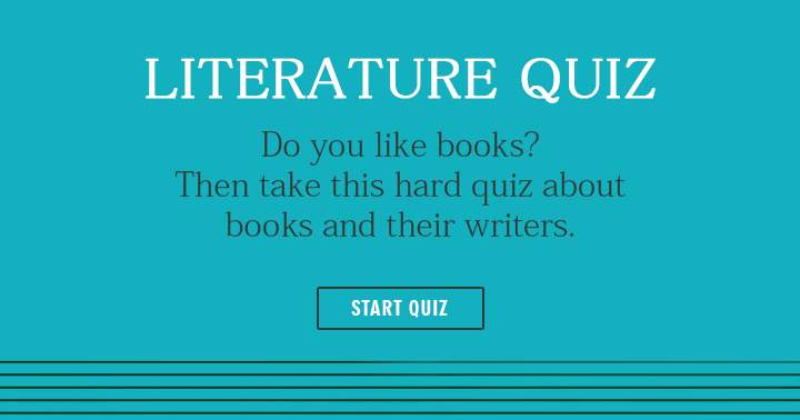 Banner for Attempt to achieve a minimum score of 6 on this exceedingly challenging book-themed quiz and kindly share your results.