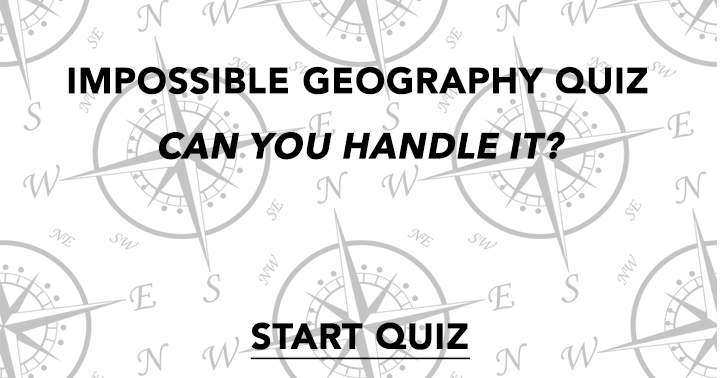 Banner for 'Unattainable Geography Quiz'