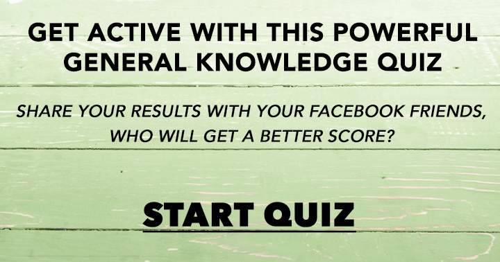 Quiz on General Knowledge