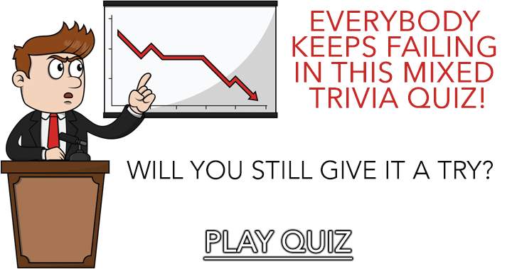 Banner for A quiz consisting of mixed trivia.