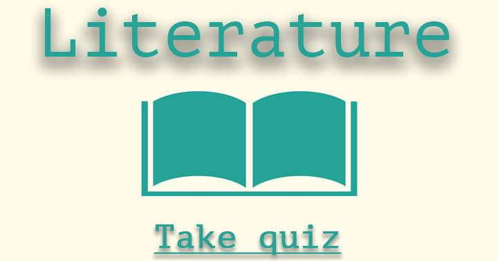 Banner for Only true bibliophiles can ace this quiz on literature.