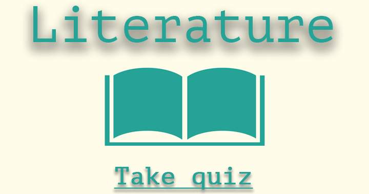 Only true bibliophiles can ace this quiz on literature.