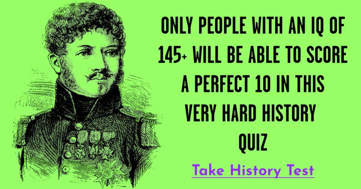 The test on history.