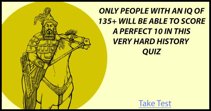 Quiz on history.