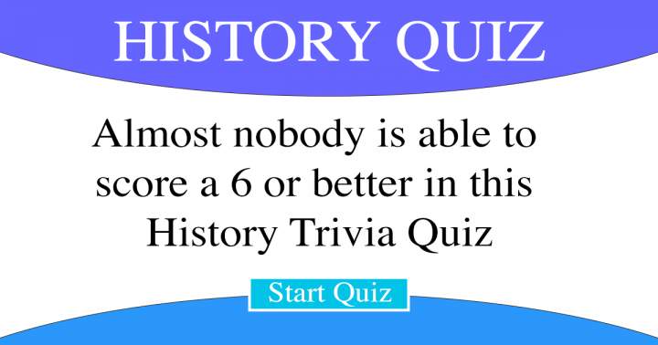 Quiz on historical events