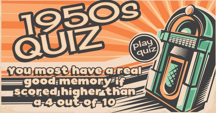 'Challenging 1950s Quiz'