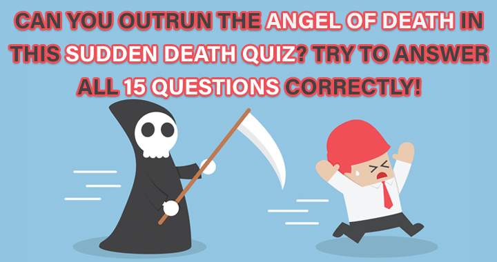 Banner for There's no escaping the rapid-fire Death Quiz!
