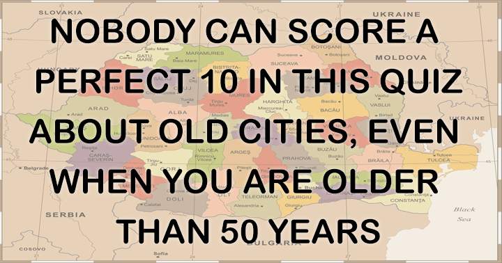 Do you remember these old cities?