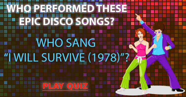 Banner for Could you tell me the artists who sang these epic disco songs?