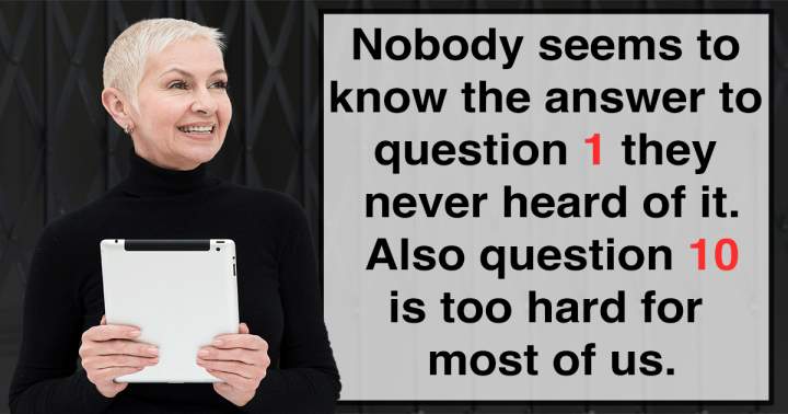 Banner for Challenging Knowledge Quiz