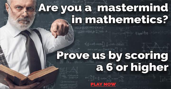 Banner for Mathematics Quiz