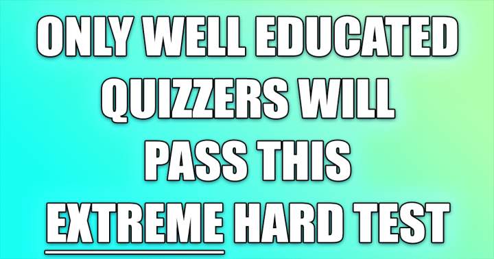 Banner for Very difficult examination.
