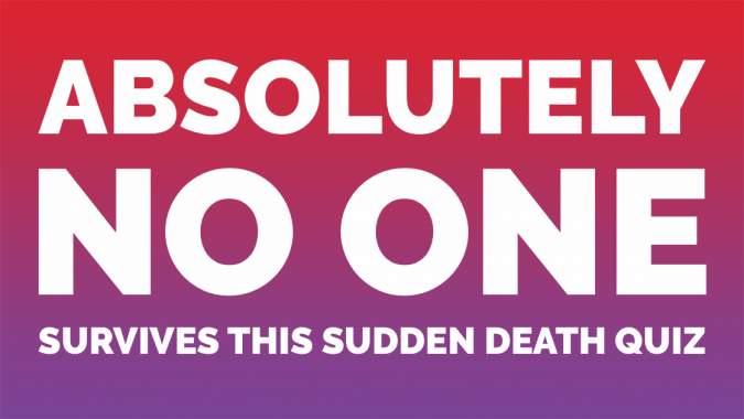 Banner for No one stands a chance of surviving!