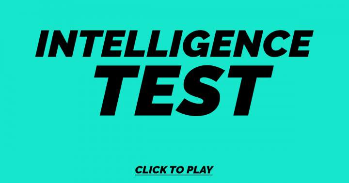 Quiz on Intelligence