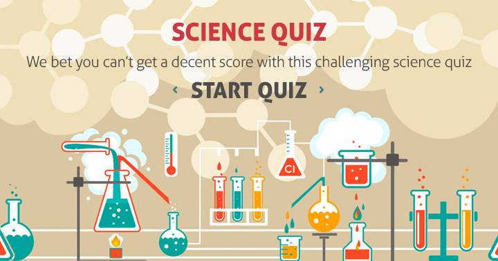 Banner for See if you can conquer this challenging science quiz.