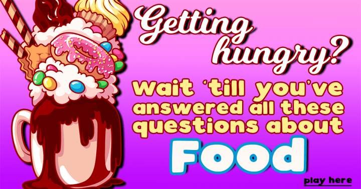 Banner for Quiz on Food